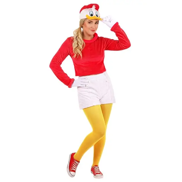 Women's Disney DuckTales Huey Duck Costume (© Disney)