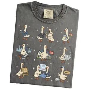 Silly Goose Realtor Shirt for Women, Funny Real Estate Agent Graphic Top, Relaxed Fit 100% Cotton, Gift for Open House, Tops, Adult T-Shirt