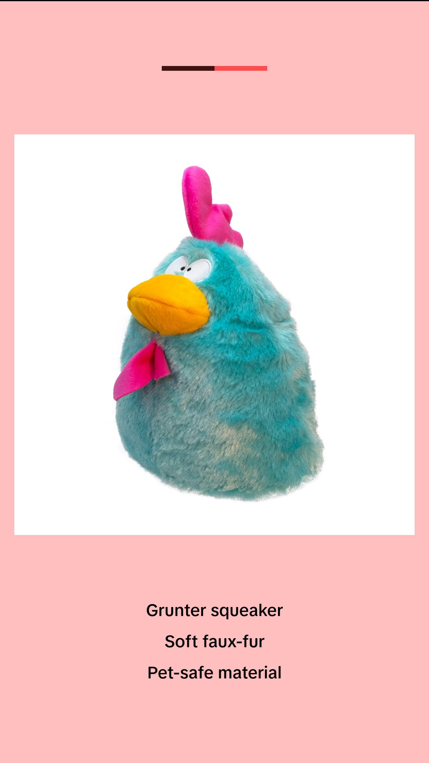 Mother Clucker: Fun Dog Toy Large Chicken Grunter by DogGoods ™