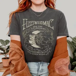 Vintage Fleetwood Mac Shirt, Sisters Of The Moon Tee, Fleetwood Mac Shirt, Music Rock Band Tee, Valentine's Day Gift