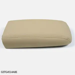 CROSSDESIGN Center Console Lid Armrest Fit For Chevrolet Trailblazer Chevy GMC 2006-09 Beige