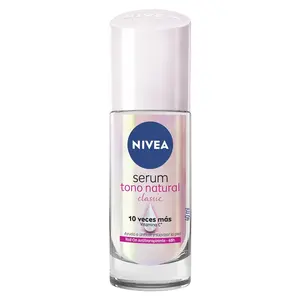 NIVEA Natural Tone Extra Serum Antiperspirant Deodorant Roll On 40ml with 10 Times More Vitamin C & Avocado Oil for Skin Care Moisturization Moisturize Moisturizing