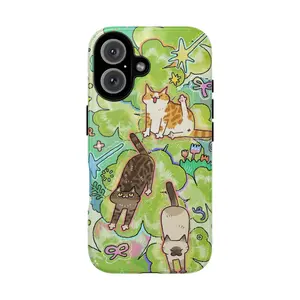 Ladybug and Floral Artistic Collage Aesthetic Phone Case Collection for iPhone 17, 16, 15, 14, 13, 12, 11, SE, X XR XS Max 15 Pro Max Samsung Galaxy S20 S21 S22 S24