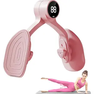 Pelvic Floor Thigh Exercise Device - Portable Kegel System Strengthening Exerciser for Men Women Inner Outer Muscle