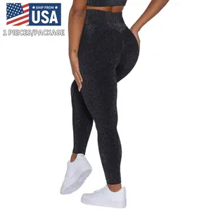 TKITK Shimmer Seamless Leggings Women Sport Lifespree Seamless Sports Leggings Party Style Soft Workout Tights Fitness Outfits Yoga Pants High Waisted Gym Wear Spandex Legging