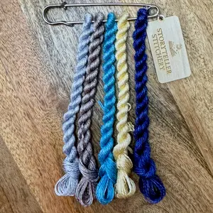 Addie LaRue, Hand-Dyed 100% Silk Floss Set (The Invisible Life of Addie LaRue)