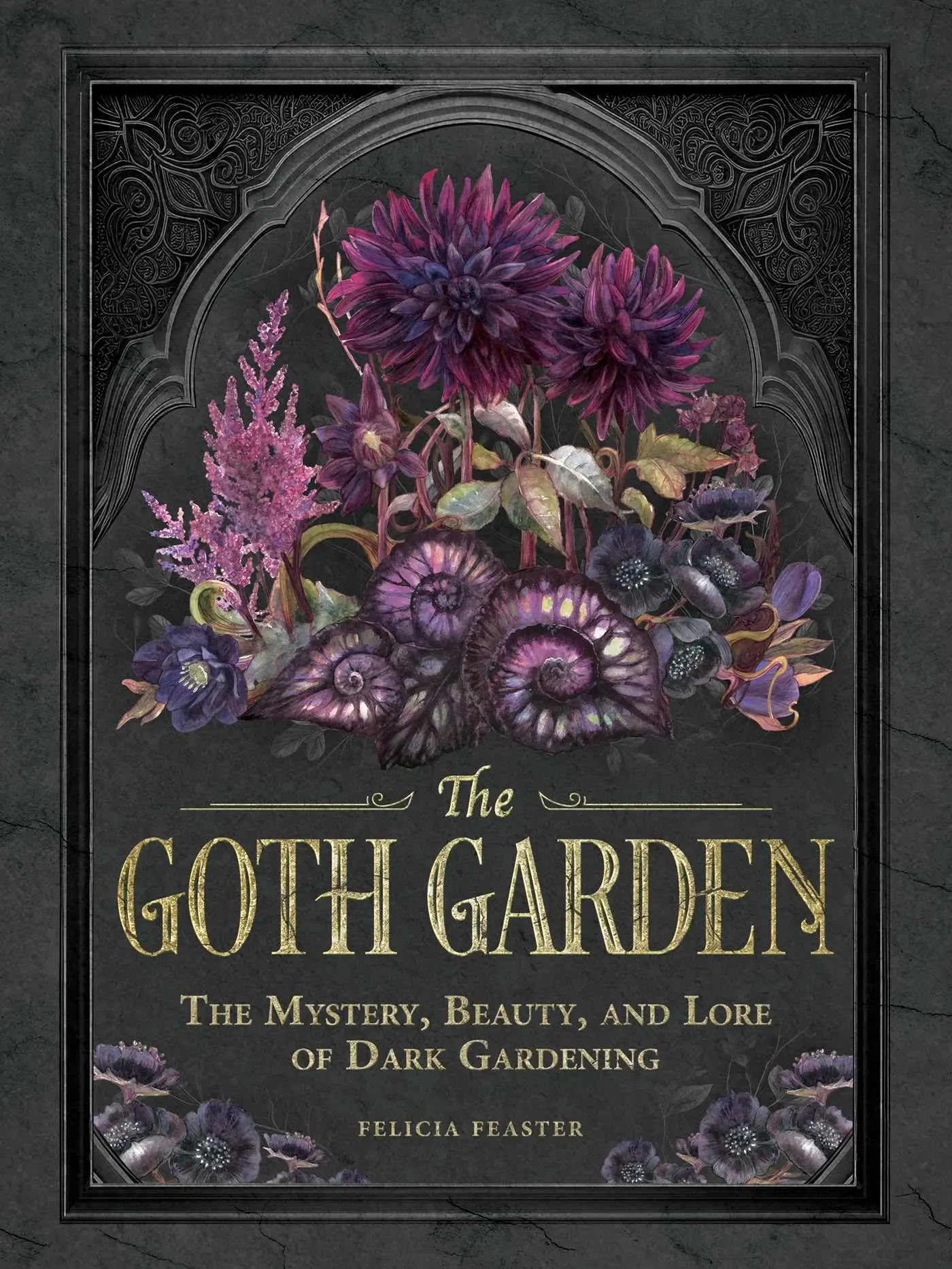 The Goth Garden: The Mystery, Beauty, and Lore of Dark Gardening -- Felicia Feaster - Hardcover