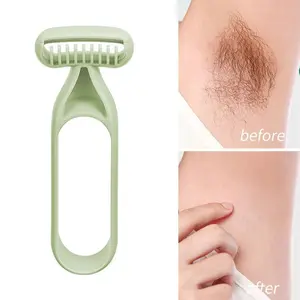 Painless Physical Epilator Body Hair Razor Safe Portable Hair Trimmer Reusable Easy Cleaning Shaving Hair Remover Beauty Tools ﻿