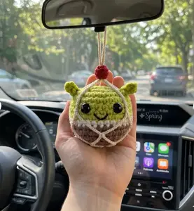 Shrek Crochet Hacky Sack Footbag, Ogre Juggling Ball, Hand Crochet ADHD Fidget Toy, Retro 90s Footbag, Funny Stress Relief Gift