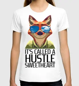 Zootopia It's Called A Hustle Sweetheart Shirt, Nick Wilde Zootopia Unisex Shirt, Nick Zootopia Merch, Cartoon Gift