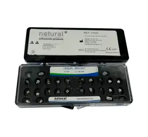 LINGUAL BRACKET Kit 5 x 5 Canine with hooks – 28pcs/set Slot 0.018