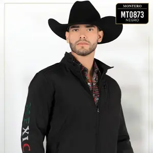 Chamarra Edicion MEXICO MT0873 Navy Western Style Medium Fit for Western Aesthetic Lovers