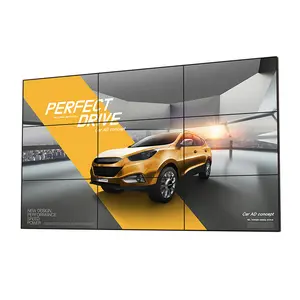 Canlarriz 55 inch FHD Commercial Video Wall Display, 3.5mm Ultra Narrow Bezel to Bezel, 700 Nits Brightness, 24/7 Industrial Performance, Free Software Controller.