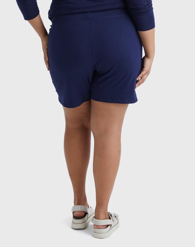 Hanes Just My Size Women's Cotton Jersey Pull-on Shorts 7" (plus ) Comfortable Fit Soft Stretch Fabric Breathable Oj206