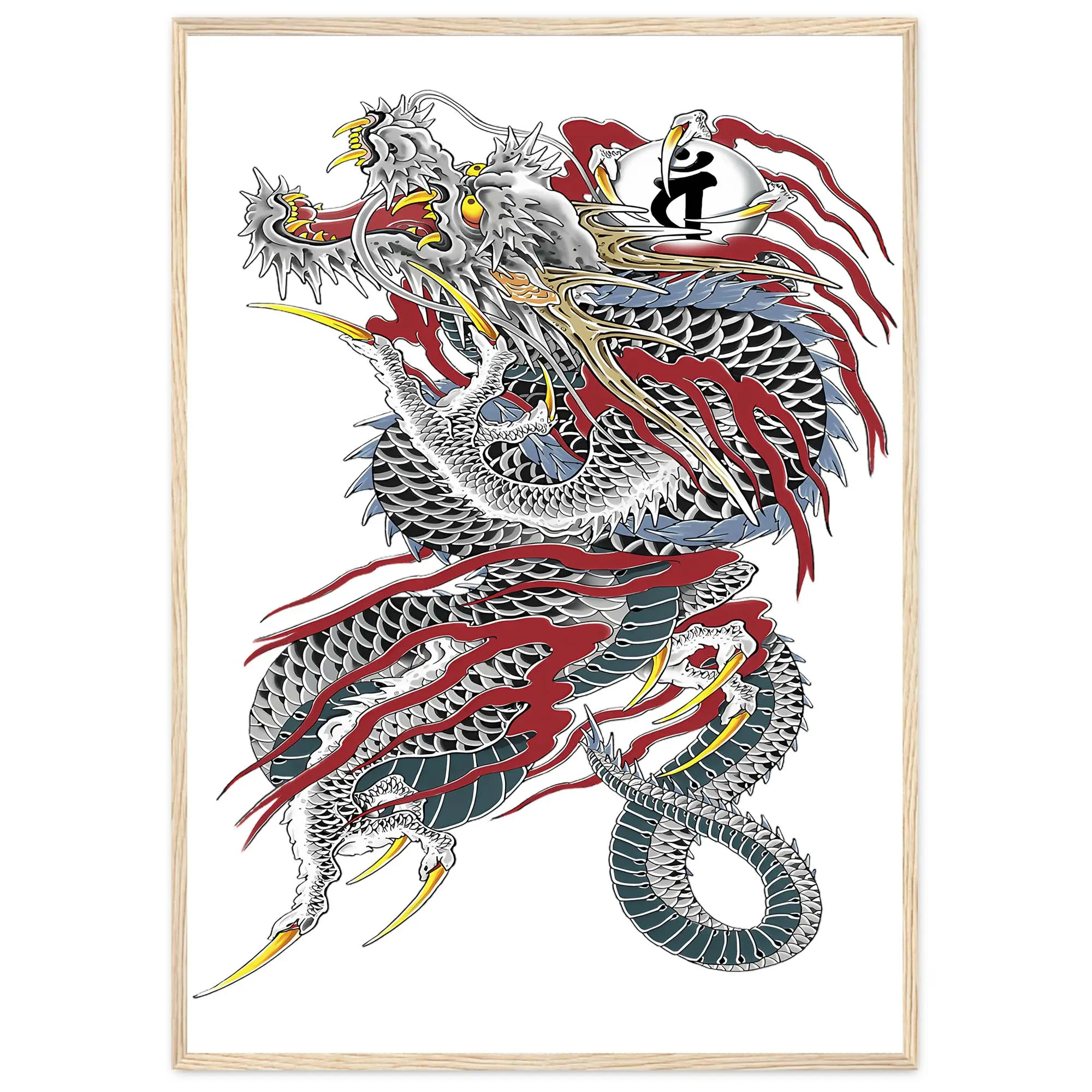 Kiryu Kazuma Dragon Of Dojima (Yakuza) Posters Suitable For Your Home Space