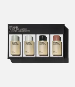 Nécessaire Body Wash Discovery Set – Travel-Size Body Wash in 4 Fine Fragrances | For Women + Men | Dermatologist-Tested. Hypoallergenic. Vegan.