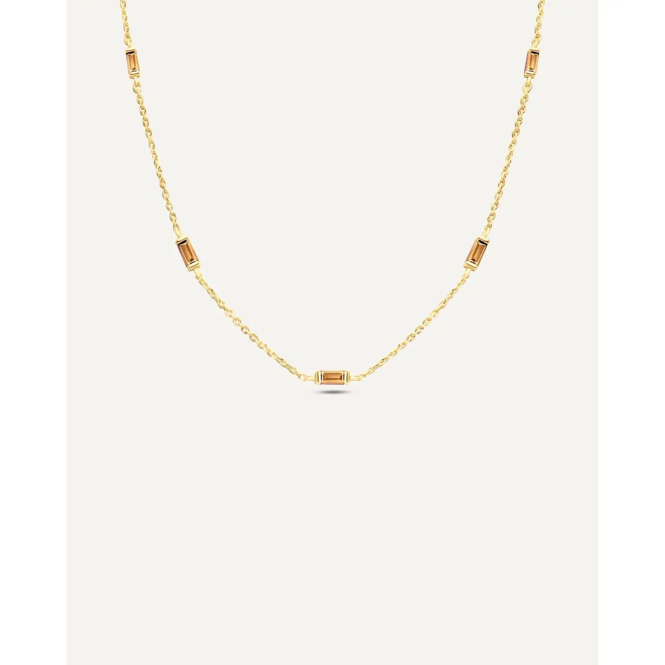 Leena Citrine November Necklace