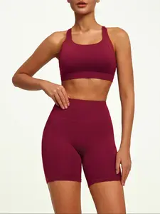 Single-piece, multi-pack women's casual sports shorts, Moisture wicking shorts, suitable for spring and summer, close-fitting sweat-absorbing fabric, high-waisted butt-lifting and tight-fitting design, suitable for yoga, fitness, running