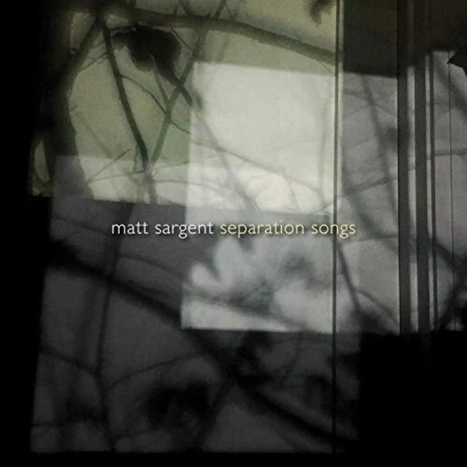 Sargent / Eclipse Quartet - Separation Songs  [COMPACT DISC - CD]