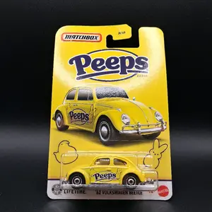 Matchbox '62 Volkswagen Beetle 2026 Easter Peeps 1:64 Diecast Collectible
