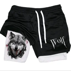 Stay Hungry "WOLF" Gym Shorts