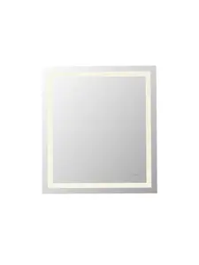 Elegant Kitchen & Bath MRE83640 40 x 36 in. 3000K-4200K-6400K Riven Adjustable Color LED Mirror, Reflection, Mirror With Lights, Led Light Mirror
