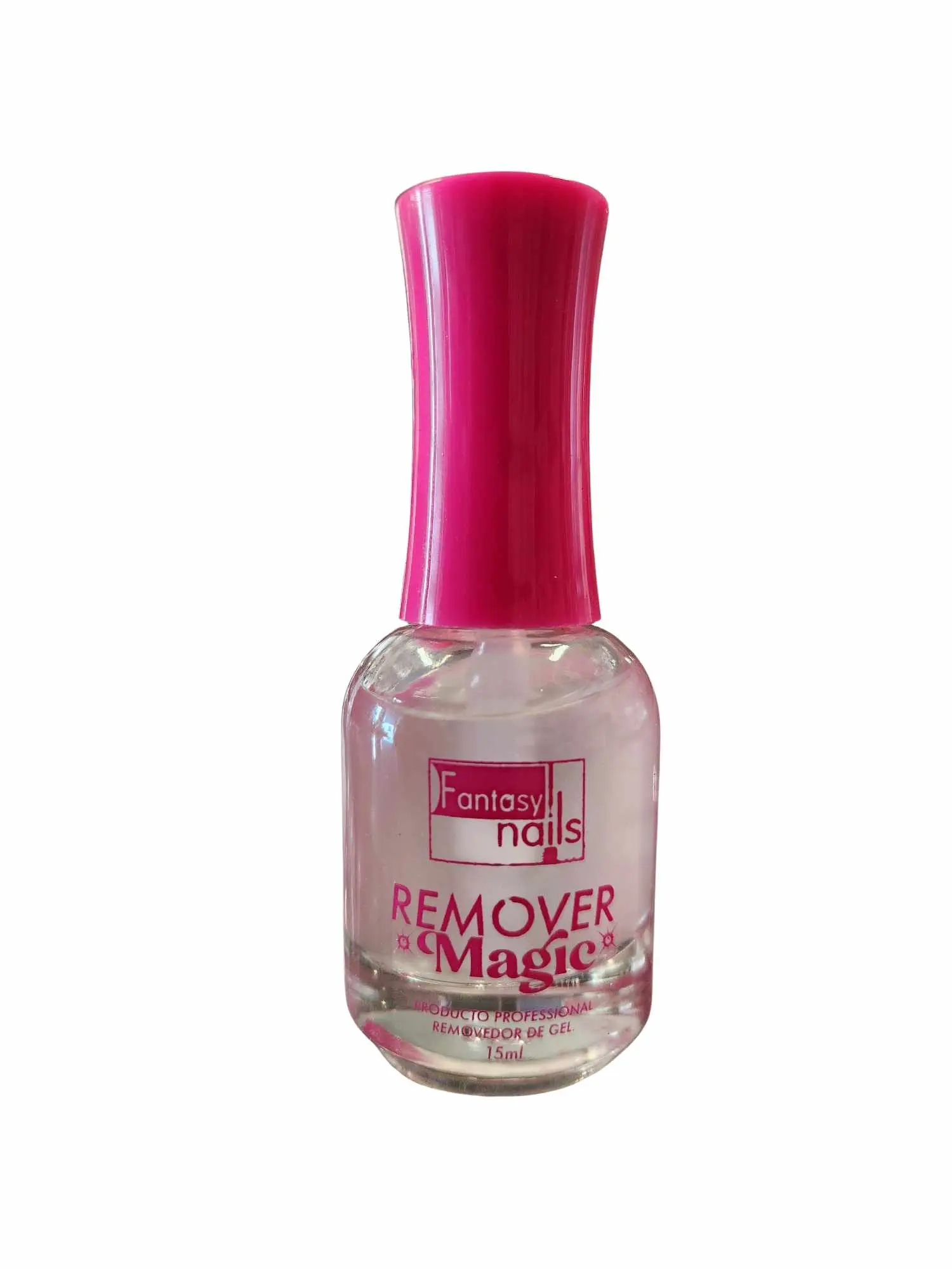 Fantasy Nails Gel Remover Magic 15ml - Effective Gel Removal for Polish & Manicure Flawless Finish Cosmetic Product, Nail Polish, Nail Art Remover
