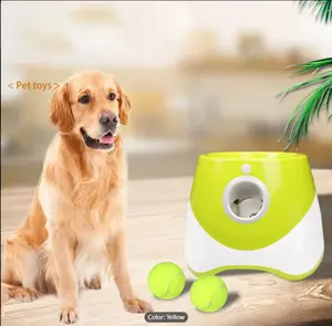Automatic Dog Ball Launcher - Interactive Pet Toy for Fetch Training and Exercise