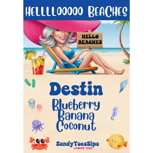 DESTIN Loaded Tea or Loaded Water  Sugar Free Gluten Free