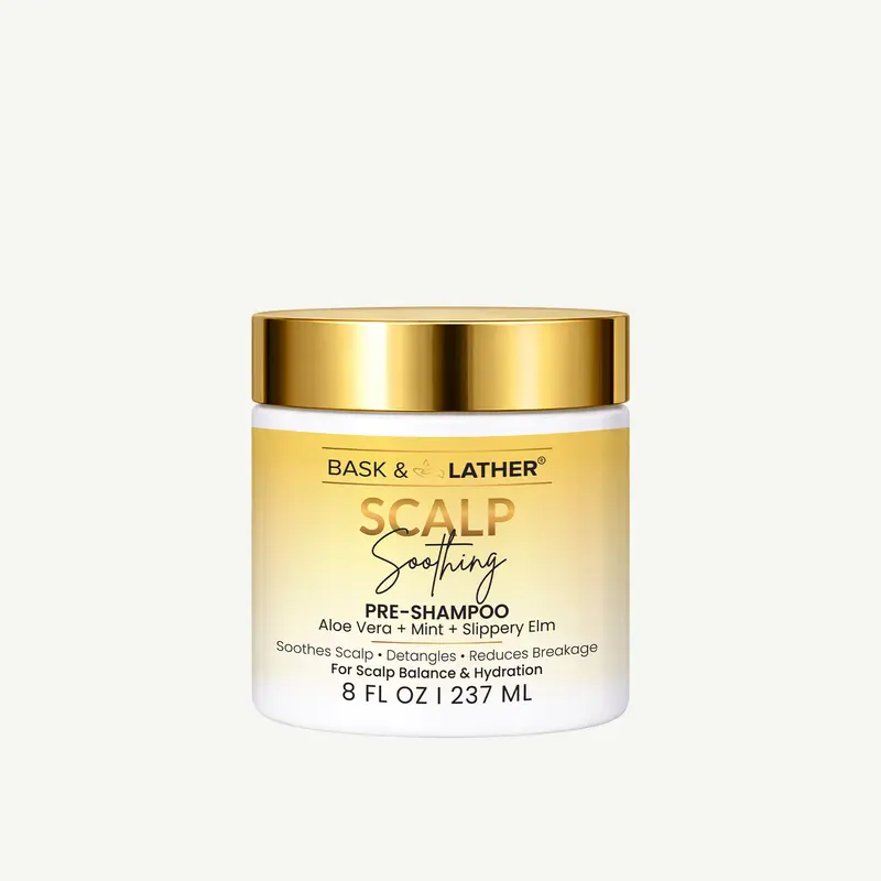 Scalp Soothing Pre Shampoo | Soothes Scalp Detangles & Reduces Breakage For Scalp Balance & Hydration | Instantly Soothes Scalp & Reduces Breakage During Shampooing 8oz