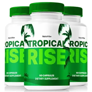 [NEW 2026!!!] NutraVibe (3 Pack) Tropical Rise, Official Tropical Rise Capsules, Tropical Rise for Men Pills to Support Overall Health, Stamina, & Well-Being, Premium Tropical Rose Pastillas Review (180 Capsules)