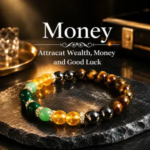 Obsidian and Tiger's Eye Wealth & Luck Bracelet – "Sudden Wealth" Bracelet – Attracts Good Fortune and Luck
