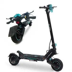 ScootHop G2/G2 Pro Adult Electric Scooter, 800/1000W*2 Dual Brushless Motors, 28/35 MPH Top Speed, 10-Inch Off-Road Tires, Foldable Commuter E-Scooter with Shock Absorption, Dual Braking System, LED Display & High-Capacity Battery Portable