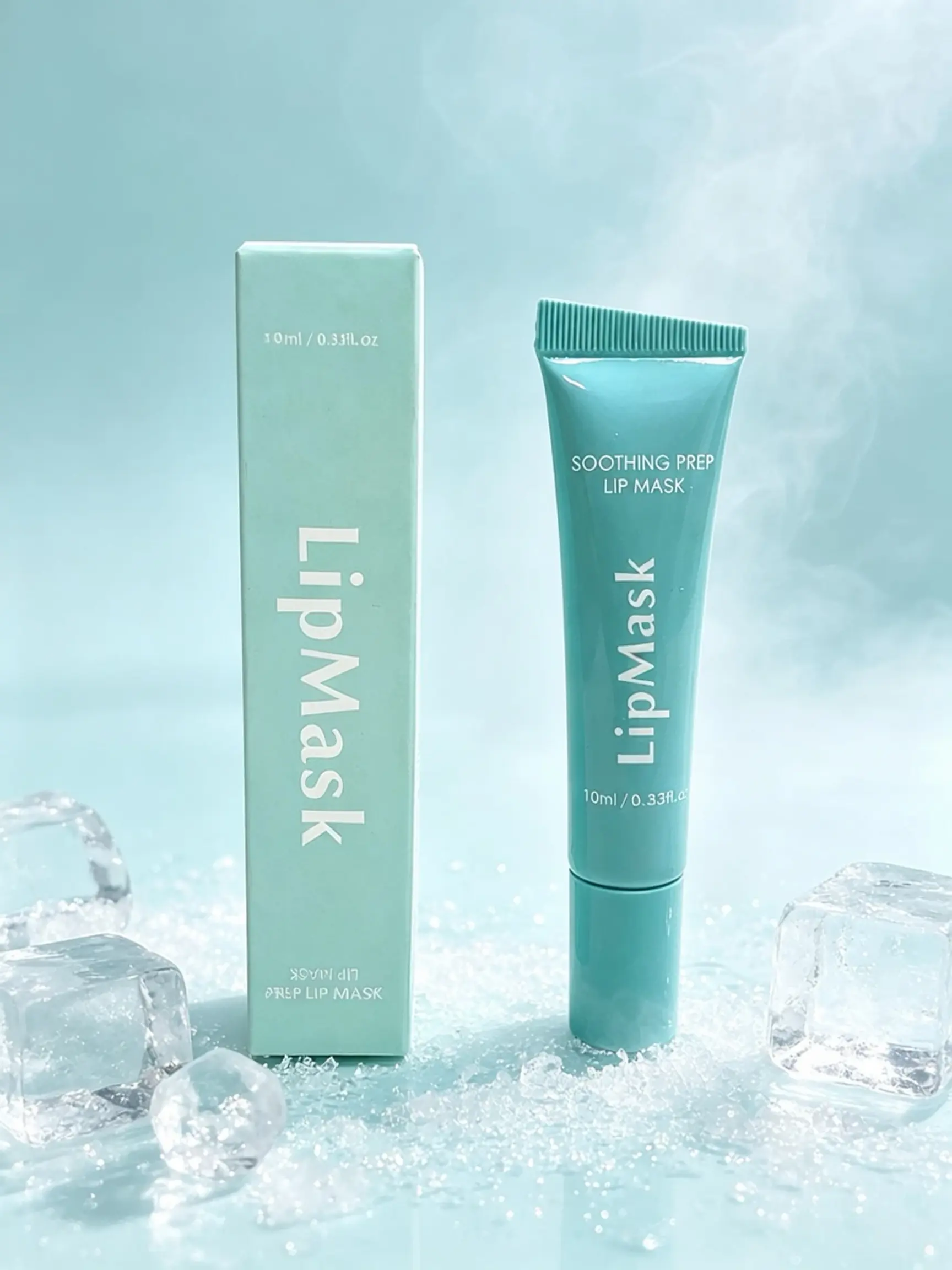 Cooling Hydrating Peel-Off Lip Mask Stick, Gentle Exfoliator for Dry Lips, Soothing Prep Lip Balm with Long-Lasting Moisture & Deep Nourishment, Summer Vibe, Lip Care Treatments