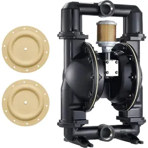 VEVOR Air Operated Double Diaphragm Pump, 35 GPM, 1 inch Inlet Outlet Pneumatic Waste Oil Transfer Pump, Max 114 PSI, Aluminum Alloy Body, Air - Operated for Diesel, Grease, Kerosene, Gasoline OilVEVOR Super Brand Day