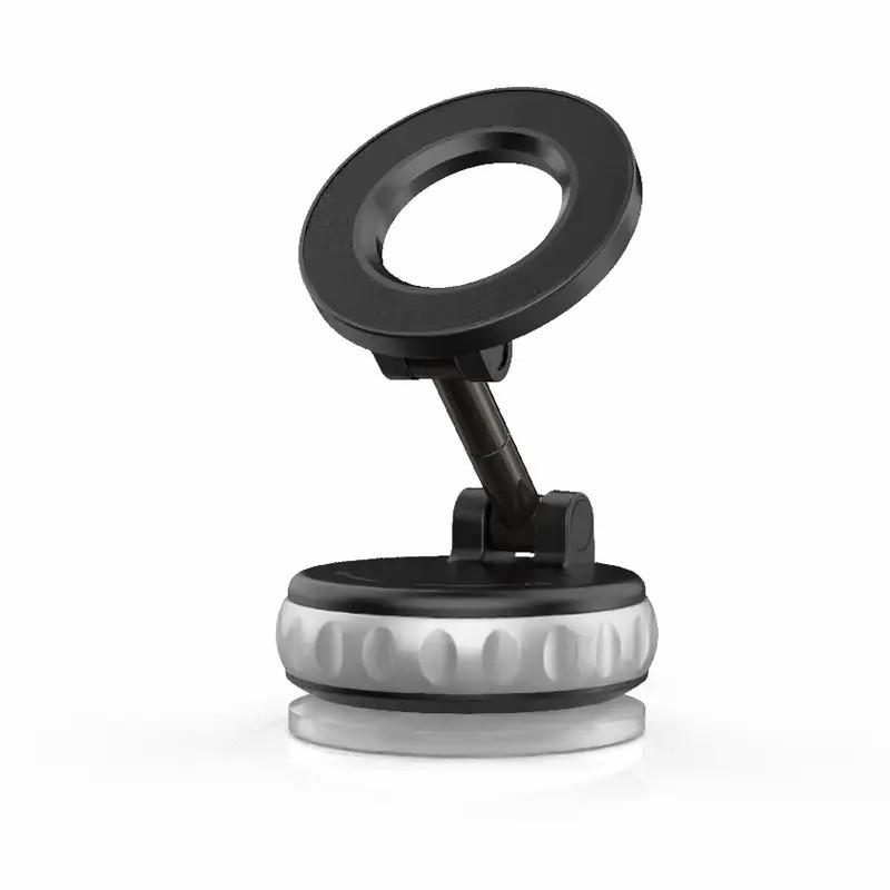 2026 Upgraded 360° Vacuum Magnetic Car Phone Holder for Magsafe, Adjustable Car Phone Mount for Your Car/Gym/Mirror/Shower for iPhone & Android