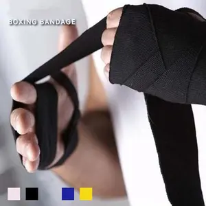 Elastic Boxing Hand Wraps, 1 Pair Boxing Gloves Muay Thai Boxing Hand Wraps, Professional Boxing Accessories for Men & Women, Valentine's Day Gift