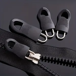 8pcs Detachable Zipper Zipper Head Accessories, Pendant Repair, Universal Zipper Head Buckle, Sewing Accessories