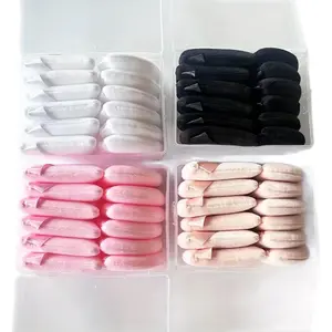 10 Triangle powder pads w/ storage box Sponges & Applicators