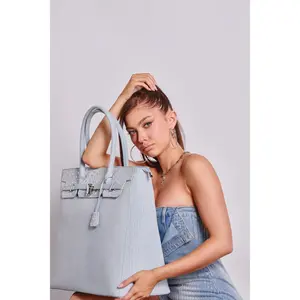 DENIM AND DIAMONDS OVERSIZED TOTE DENIM AND DIAMONDS OVERSIZED TOTE