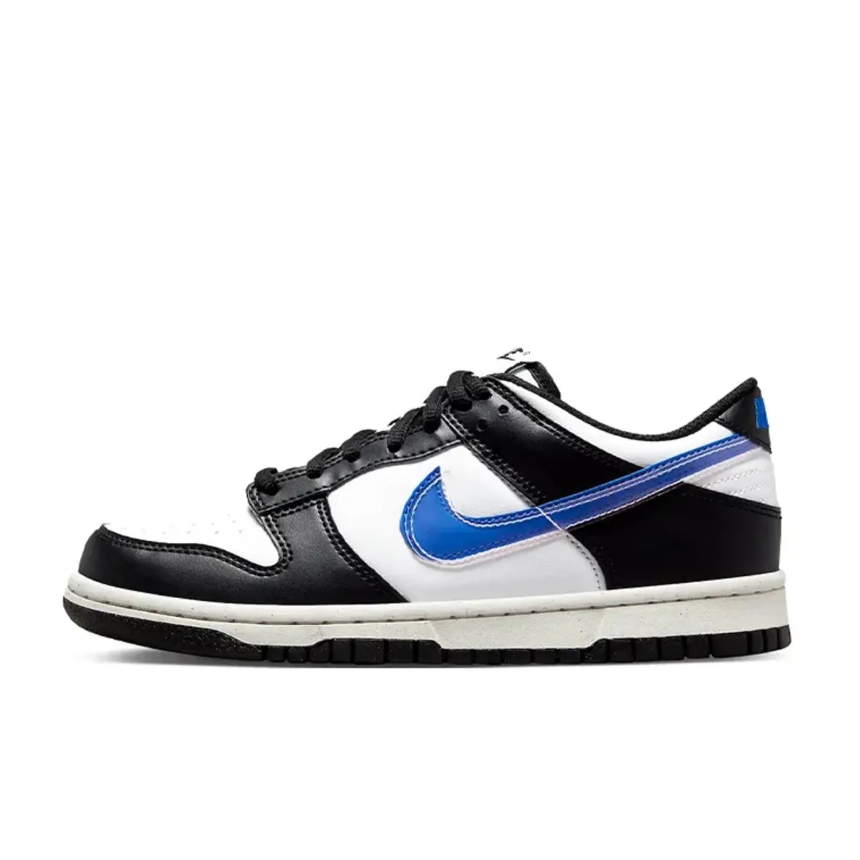 Nike Dunk Low Next Nature Women's & Youth Low Cut Walking Shoes, Closed Toe Fashion Sneakers with Recycled Fabrics & TPU Swoosh, Casual Sneakers, Sports Shoes