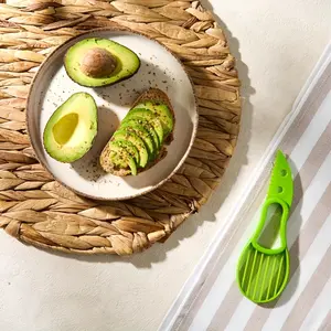 Avocado Knife Set, Stainless Steel Fruit Slicer, Durable Kitchen Tool, Easy-To-Use Avocado Cutter, Perfect for Healthy Snacks