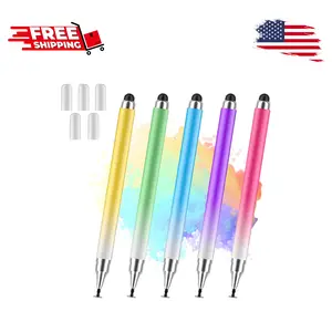 Stylus Pens for Touch Screens, Universal Compatible with iPhone, iPad, Android, Tablets, 5 Pack