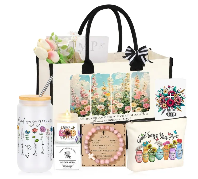 Christian Religious Gifts for Women Christmas Birthday Gift for Christians Valentines Mothers Day Thanksgiving Ideas Gifts Easter Basket Stuffers for Mom Grandma Coworkers Best Friend Sister