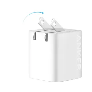Anker 33W 2-Port Wall Charger, Includes 6 ft USB-C to USB-C Cable, White