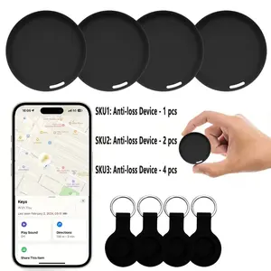 Portable Mini Smart GPS Tracker for Apple Find My iOS, Replaceable Battery Car GPS Locator, Wallet Luggage Car Pet Elderly Tracking Device, Wireless Tag, Wireless Positioning Tracker