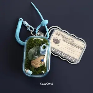 Rocky Pet Hanging Ornaments Desktop Lucky Stone Pet Set – Power, Wealth, RosyGem, CozyCryst, 4 Color Pouch, Stress Relief Decor Gift