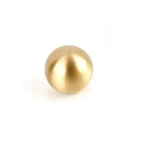 Solid Color Copper Cabinet Handle, Modern Round Ball Shaped Cabinet Handle, Fashionable Drawer Handle for Home Furniture