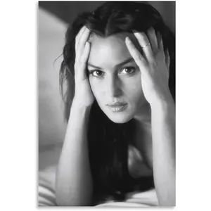 No Framed, Movie Actress And Model Monica Bellucci Sexy Poster (3)