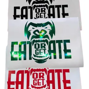 Eat or Get Ate Decal - High-Quality Durable Decoration for Personal Items, Perfect for Hustlers and Work Ethic Enthusiasts vehicle decoration car decal America First Car Sticker stickers